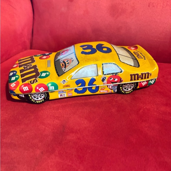 Collectable M&M's # 36 NASCAR Race Car Candy Tin, 2nd Edition - Picture 1 of 5